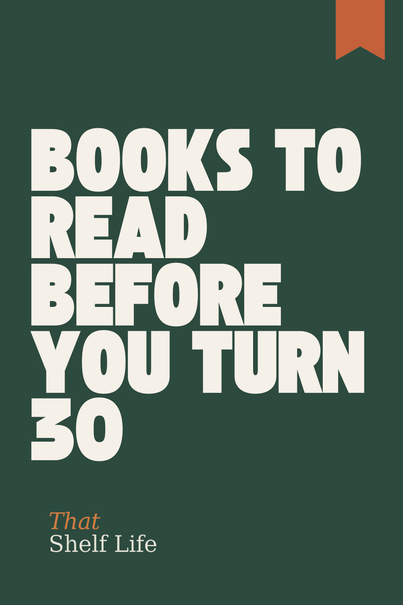 books to read before you turn 30