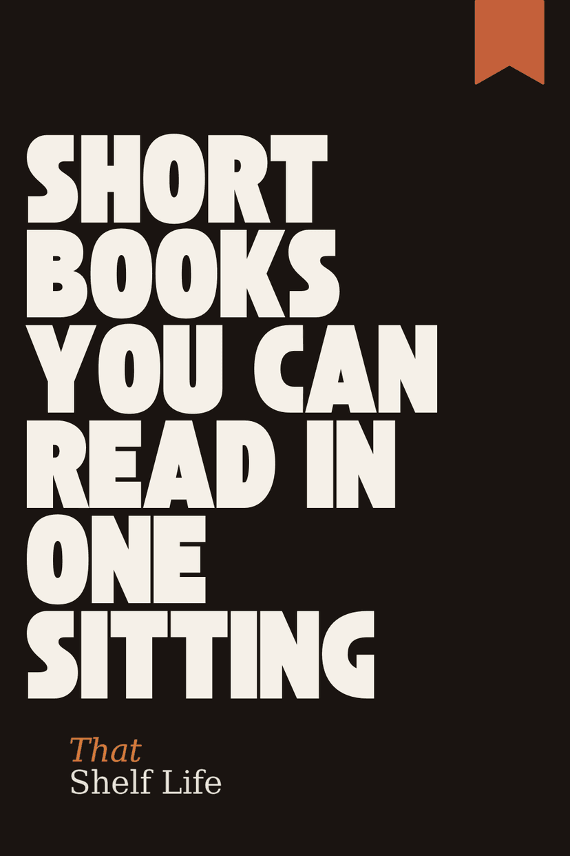short books you can read in one sitting